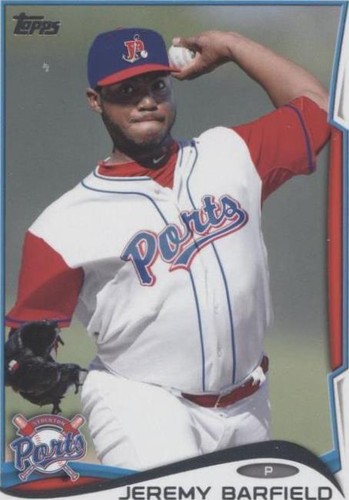 2014 Topps Pro Debut - Jeremy Barfield #7