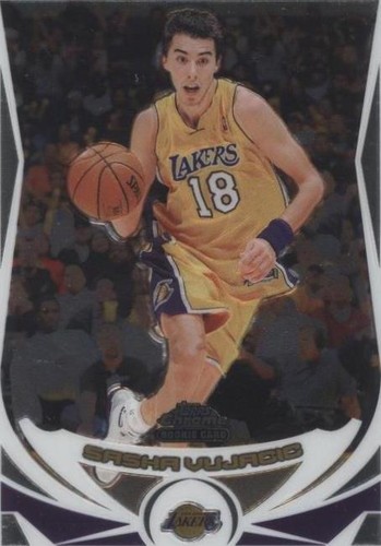 2004-05 Topps Chrome - Sasha Vujacic #192