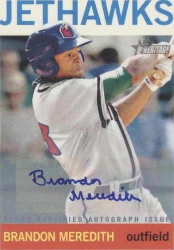 2013 Topps Heritage Minor League Edition - Brandon Meredith #ROA-BM