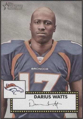 2006 Topps Heritage Darius Watts #281