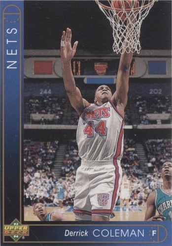 1993-94 Upper Deck - Derrick Coleman #83
