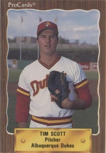 1990 ProCards Minor League - Tim Scott #344