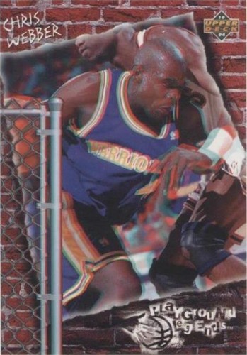 1993-94 Upper Deck Pro View 3D - Chris Webber #72
