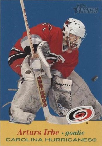 2001-02 Topps Heritage - Arturs Irbe #45