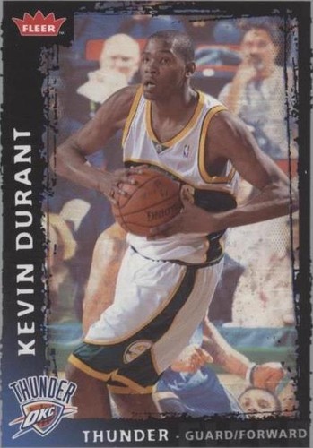 2008-09 Fleer - Kevin Durant #195