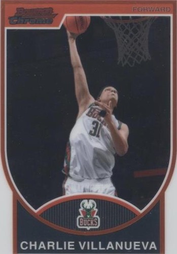 2007-08 Bowman Draft Picks & Stars - Charlie Villanueva #39