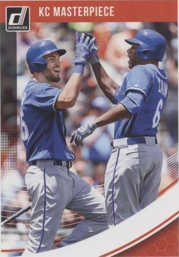 2018 Panini Donruss - Eric Hosmer Lorenzo Cain #205