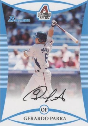 2008 Bowman Draft Picks & Prospects - Gerardo Parra #BDPP103