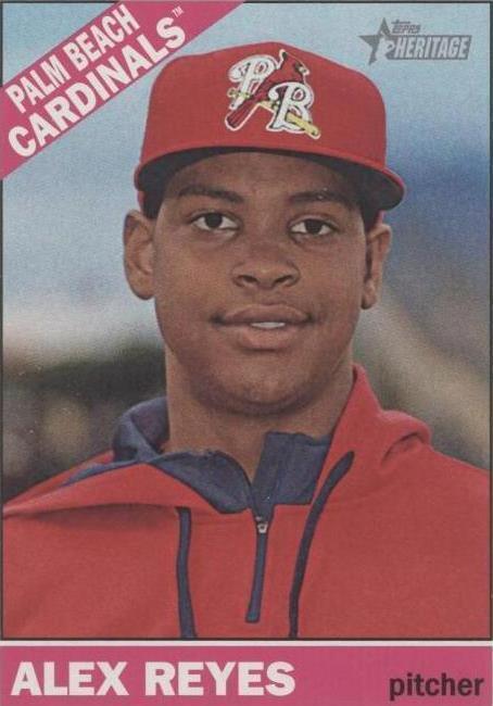 Topps Heritage 2015 edición de ligas menores - Alex Reyes #8