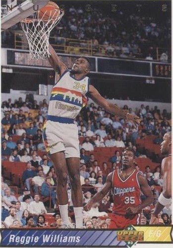 1992-93 Upper Deck International Italian - Reggie Williams #146