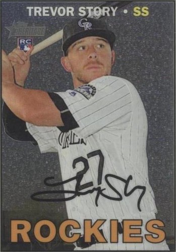2016 Topps Heritage High Number - Trevor Story #THC-707