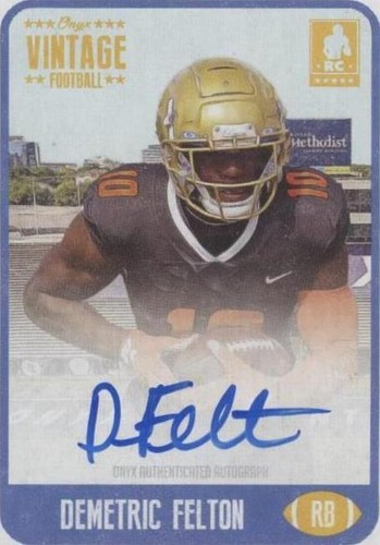 2021 Onyx Vintage Demetric Felton #FADF