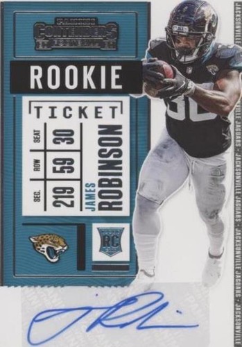 2020 Panini Contenders James Robinson #233