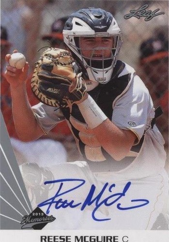 2013 Leaf Memories - Reese McGuire #A-RMG