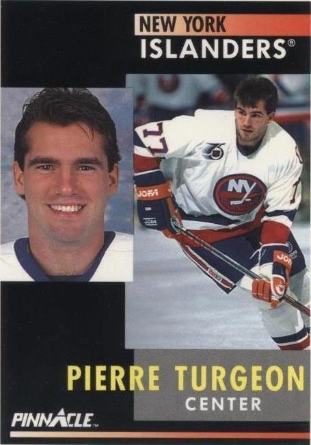 1991-92 Pinnacle - Pierre Turgeon #30