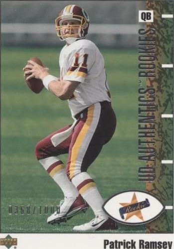 2002 UD Authentics Patrick Ramsey #138