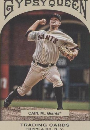 2011 Topps Gypsy Queen - Matt Cain #43