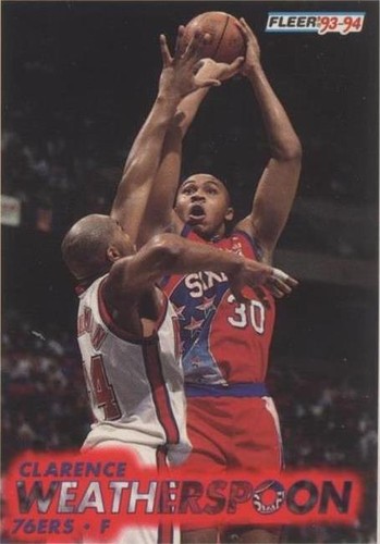 1993-94 Fleer - Clarence Weatherspoon #161