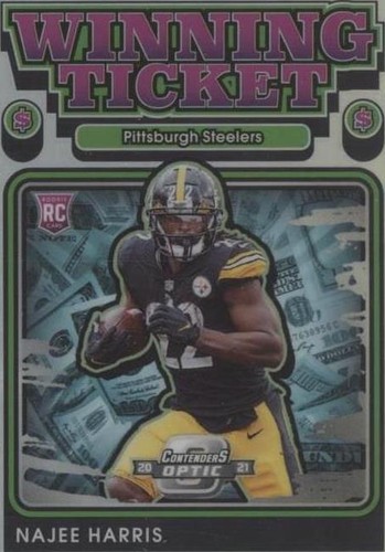 2021 Panini Contenders Optic Najee Harris #WT24
