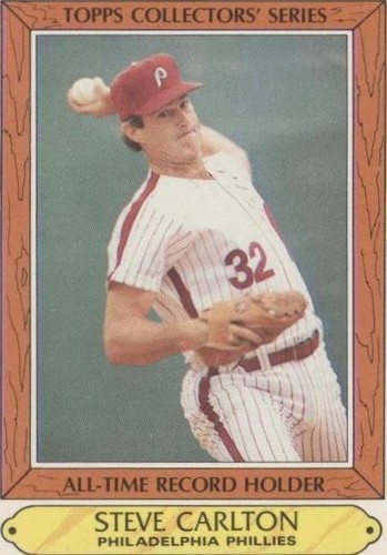 1985 Topps Woolworth's All-Time Record Holders - Steve Carlton #6