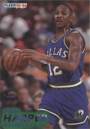 1993-94 Fleer - Derek Harper #44
