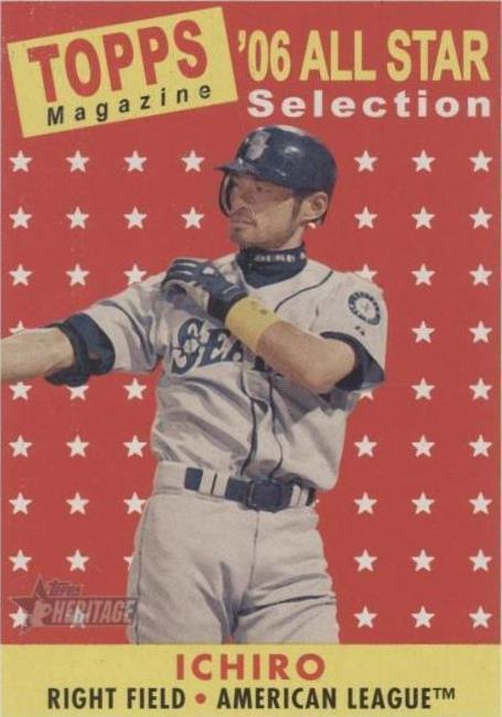 Topps Ichiro Suzuki 2007 Season Baseball Sports Trading