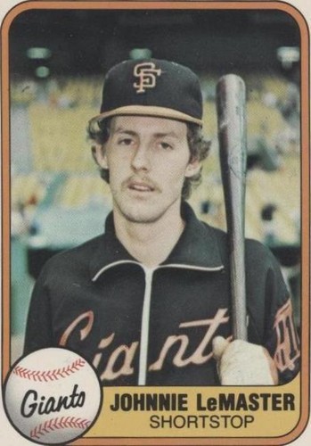 1981 Fleer - Johnnie LeMaster #450