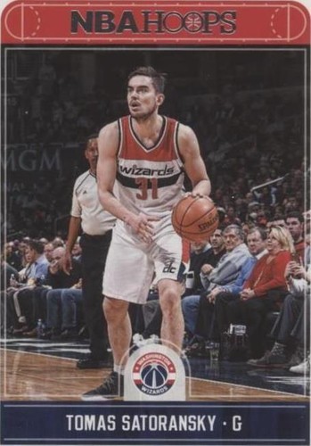2017-18 Panini NBA Hoops - Tomas Satoransky #92