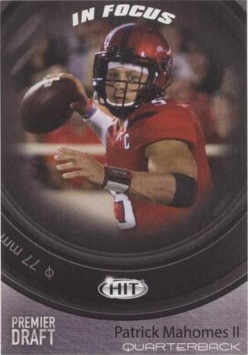 2017 Sage Hit Patrick Mahomes II #43