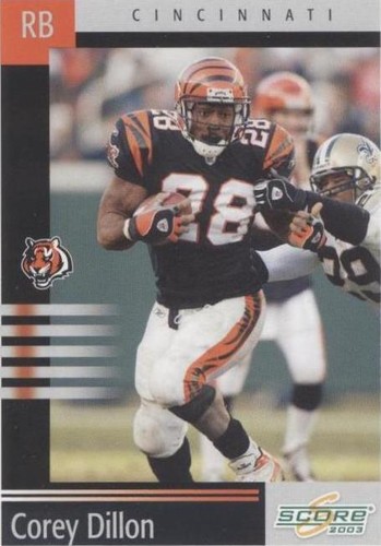 2003 Score Corey Dillon #18