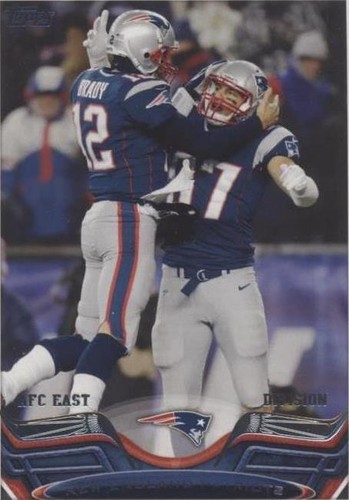 2013 Topps Rob Gronkowski Tom Brady #369