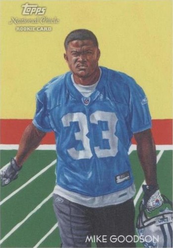 2009 Topps National Chicle Mike Goodson #C68