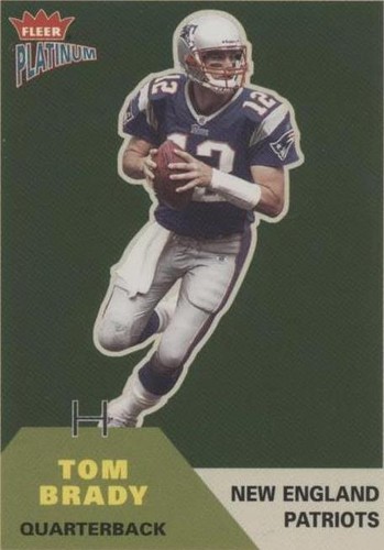 2002 Fleer Platinum Tom Brady #2