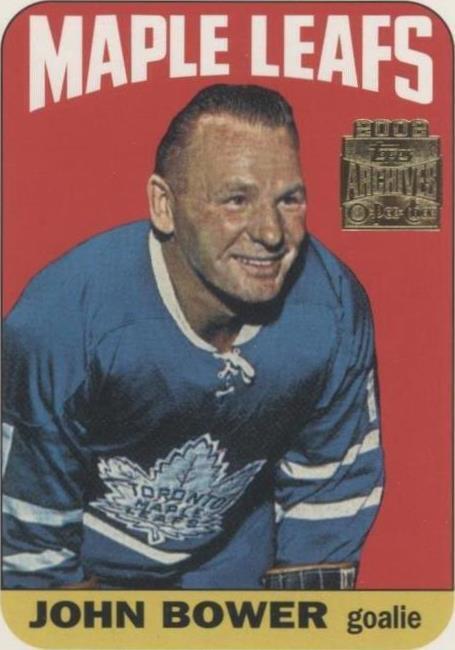 2001-02 Topps/O-Pee-Chee Archives - Johnny Bower #52
