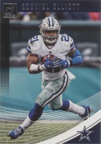 2018 Panini Donruss Ezekiel Elliott #76