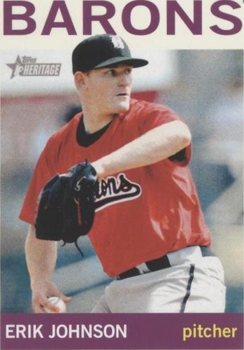 2013 Topps Heritage Minor League Edition - Erik Johnson #105