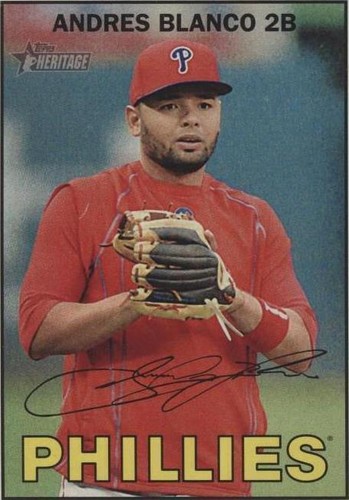 2016 Topps Heritage - Andres Blanco #377