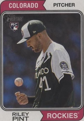 2023 Topps Heritage High Number - Riley Pint #714