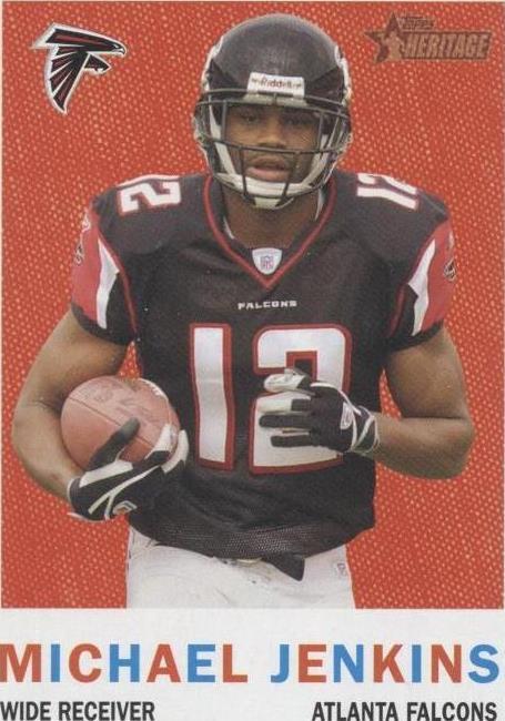 2005 Topps Heritage Michael Jenkins #119
