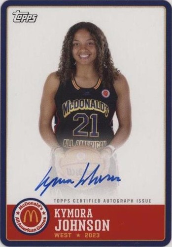 2023 Topps Chrome McDonald's All American - Kymora Johnson #PA-KJ