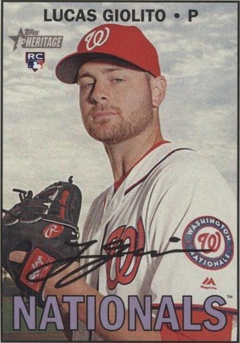2016 Topps Heritage High Number - Lucas Giolito #514