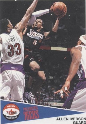 2001-02 Fleer Shoebox #28 Allen Iverson | eBay