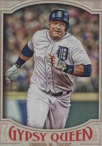 2016 Topps Gypsy Queen - Miguel Cabrera #157