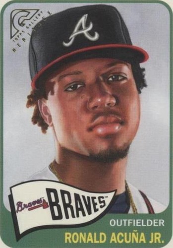2019 Topps Gallery - Ronald Acuña Jr. #HT-4