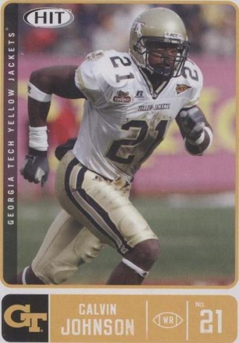 2007 SAGE Hit Calvin Johnson #61