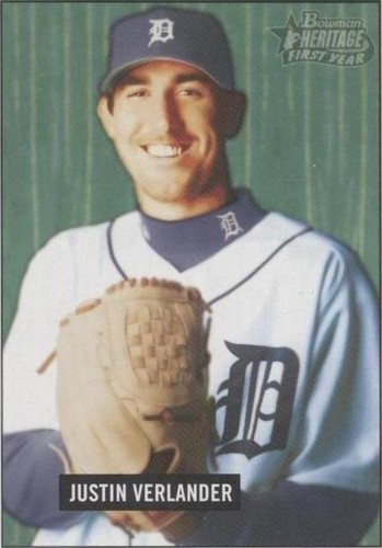 2005 Bowman Heritage - Justin Verlander #220
