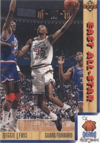 1991-92 Upper Deck - Reggie Lewis #458