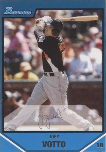 2007 Bowman DP & Prospects JOEY VOTTO Blue Variation #BDPP98 Reds