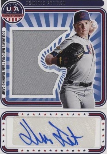 2024 Panini Stars and Stripes - Dominic Fritton #SS-DF