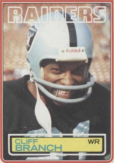 1983 Topps Cliff Branch #297